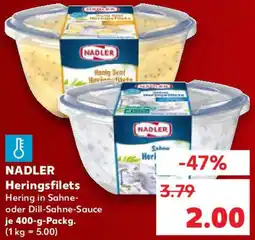 Kaufland NADLER Heringsfilets Angebot