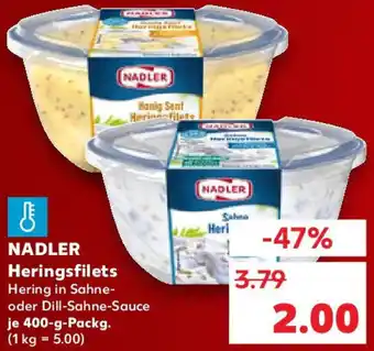 Kaufland NADLER Heringsfilets Angebot