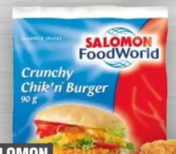 Handelshof Salomon Foodworld Crunchy Chik’n Burger Angebot