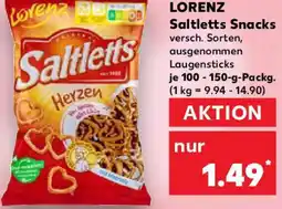 Kaufland LORENZ Saltletts Snacks Angebot