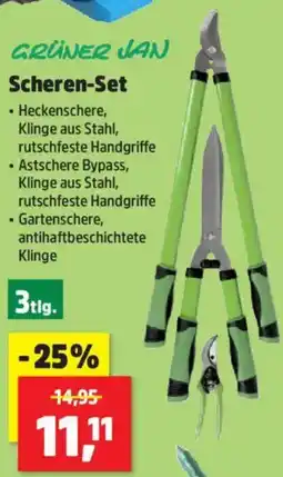 Thomas Philipps GRÜNER JAN Scheren-Set Angebot