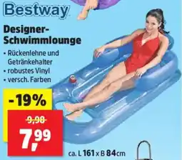 Thomas Philipps Bestway Designer Schwimmlounge Angebot
