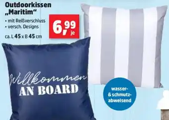 Thomas Philipps Outdoorkissen „Maritim" Angebot