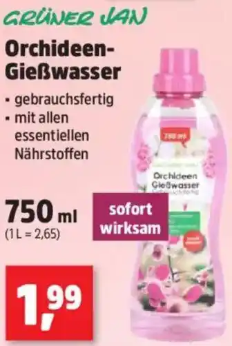 Thomas Philipps GRÜNER JAN Orchideen Gießwasser Angebot