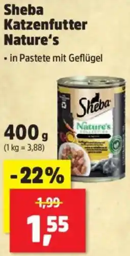 Thomas Philipps Sheba Katzenfutter Nature's Angebot