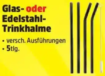 Thomas Philipps Glas- oder Edelstahl Trinkhalme Angebot