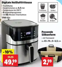 Thomas Philipps Digitale Heißluftfritteuse Angebot