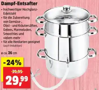 Thomas Philipps Dampf-Entsafter Angebot