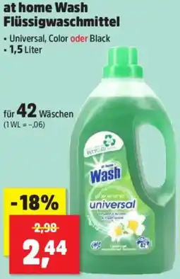 Thomas Philipps at home Wash Flüssigwaschmittel Angebot