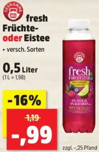 Thomas Philipps fresh Früchte- oder Eistee Angebot