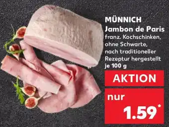 Kaufland MÜNNICH Jambon de Paris Angebot