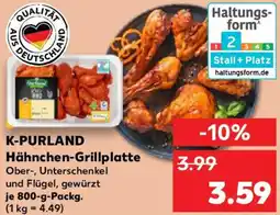 Kaufland K-PURLAND Hähnchen-Grillplatte Angebot