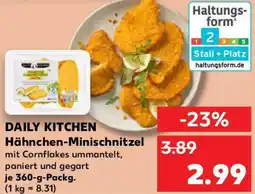 Kaufland DAILY KITCHEN Hähnchen-Minischnitzel Angebot