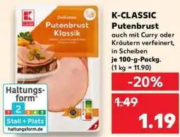 Kaufland K-CLASSIC Putenbrust Angebot