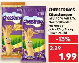 Kaufland CHEESTRINGS Käsestangen Angebot