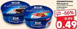 Kaufland WEIHENSTEPHAN Rahmjoghurt Angebot