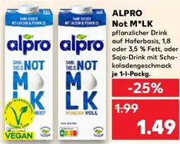 Kaufland ALPRO Not M⭑LK Angebot