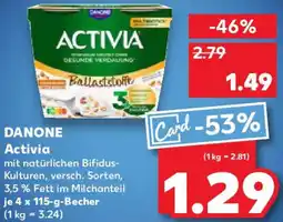 Kaufland DANONE Activia Angebot