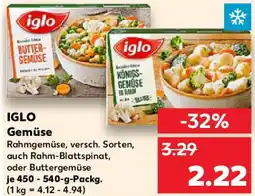 Kaufland IGLO Gemüse Angebot