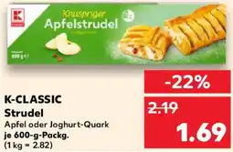 Kaufland K-CLASSIC Strudel Angebot