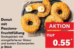 Kaufland Donut mit Passionsfruchtfüllung Angebot