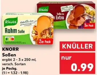 Kaufland KNORR Soßen Angebot