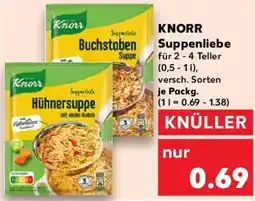 Kaufland KNORR Suppenliebe Angebot