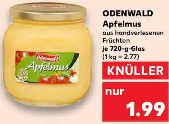 Kaufland ODENWALD Apfelmus Angebot