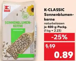 Kaufland K-CLASSIC Sonnenblumenkerne Angebot