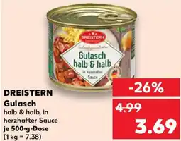 Kaufland DREISTERN Gulasch Angebot