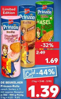 Kaufland DE BEUKELAER Prinzen-Rolle Angebot