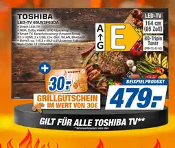 Expert Toshiba led-tv 65uv3f63da Angebot