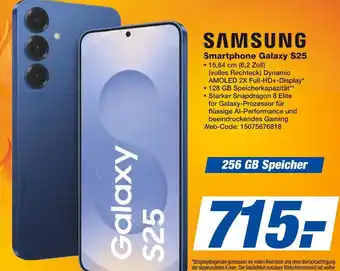 Expert Samsung smartphone galaxy s25 Angebot
