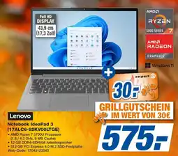 Expert Lenovo notebook ideapad 3 (17alc6-82kv00ltge) Angebot