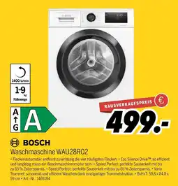 MEDIMAX Bosch waschmaschine wau28r02 Angebot