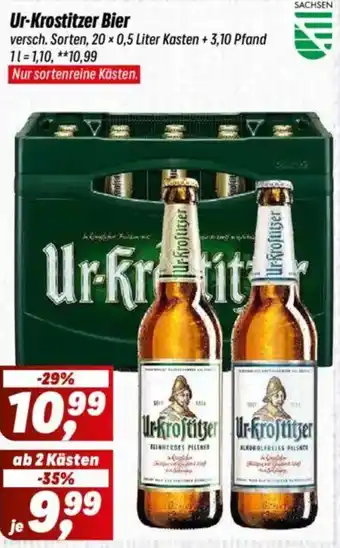Simmel Ur-Krostitzer Bier Angebot