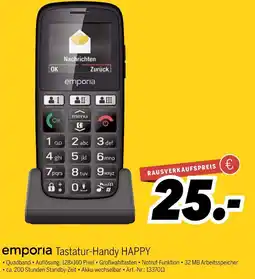MEDIMAX Emporia tastatur-handy happy Angebot