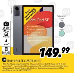 MEDIMAX Xiaomi redmi pad se (128gb wi-fi) Angebot