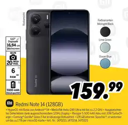 MEDIMAX Mi redmi note 14 (128gb) Angebot