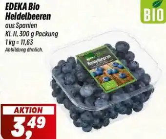 Simmel EDEKA Bio Heidelbeeren Angebot