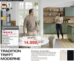 Möbel Inhofer Neff einbauküche „newport satin“ Angebot