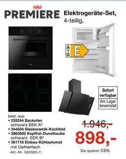 Möbel Inhofer Premiere elektrogeräte-set Angebot