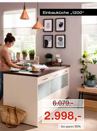 Möbel Inhofer Einbauküche 1200 Angebot