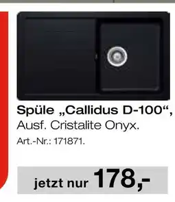 Möbel Inhofer Schock spüle „callidus d-100“ Angebot