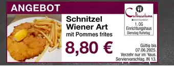 Möbel Inhofer Culinarium schnitzel wiener art Angebot