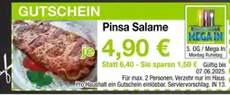 Möbel Inhofer Pinsa salame gutschein Angebot