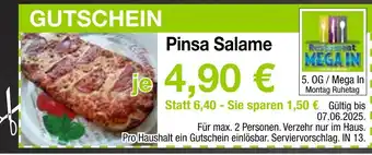 Möbel Inhofer Pinsa salame gutschein Angebot