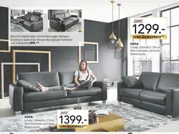 Multipolster Sofa in leder Angebot