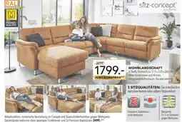Multipolster Sitz-concept wohnlandschaft Angebot
