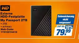 Expert Wd externe hdd-festplatte my passport 2tb Angebot